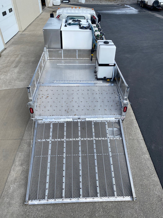 CAP Series fold-down side body and driver-side storage boxes