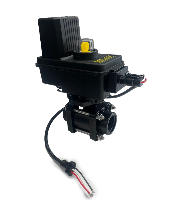 Teejet 1" Electronic shutoff valve