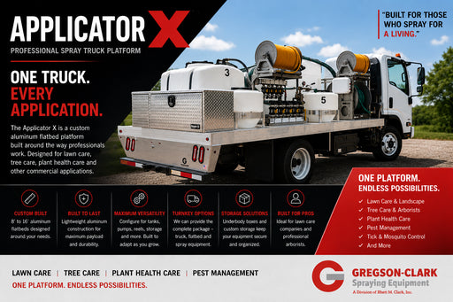 Applicator X Aluminum Flatbed Spray Trucks