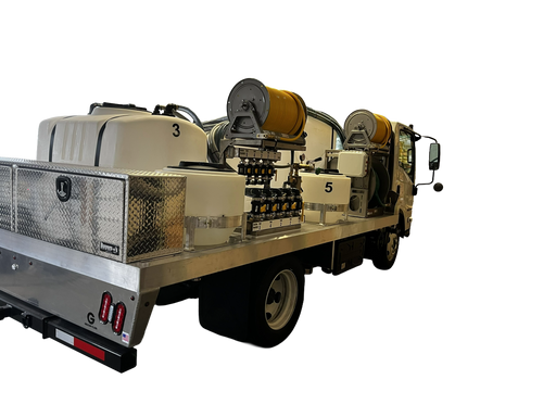 Custom Flatbed Spray Trucks 