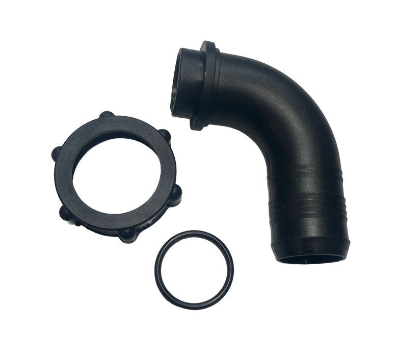 Udor 1 1/4" Inlet Barb Assembly