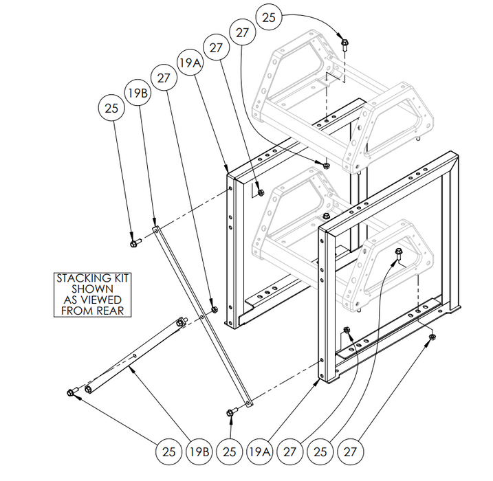 Hannay 1500 Series Stacking Kit