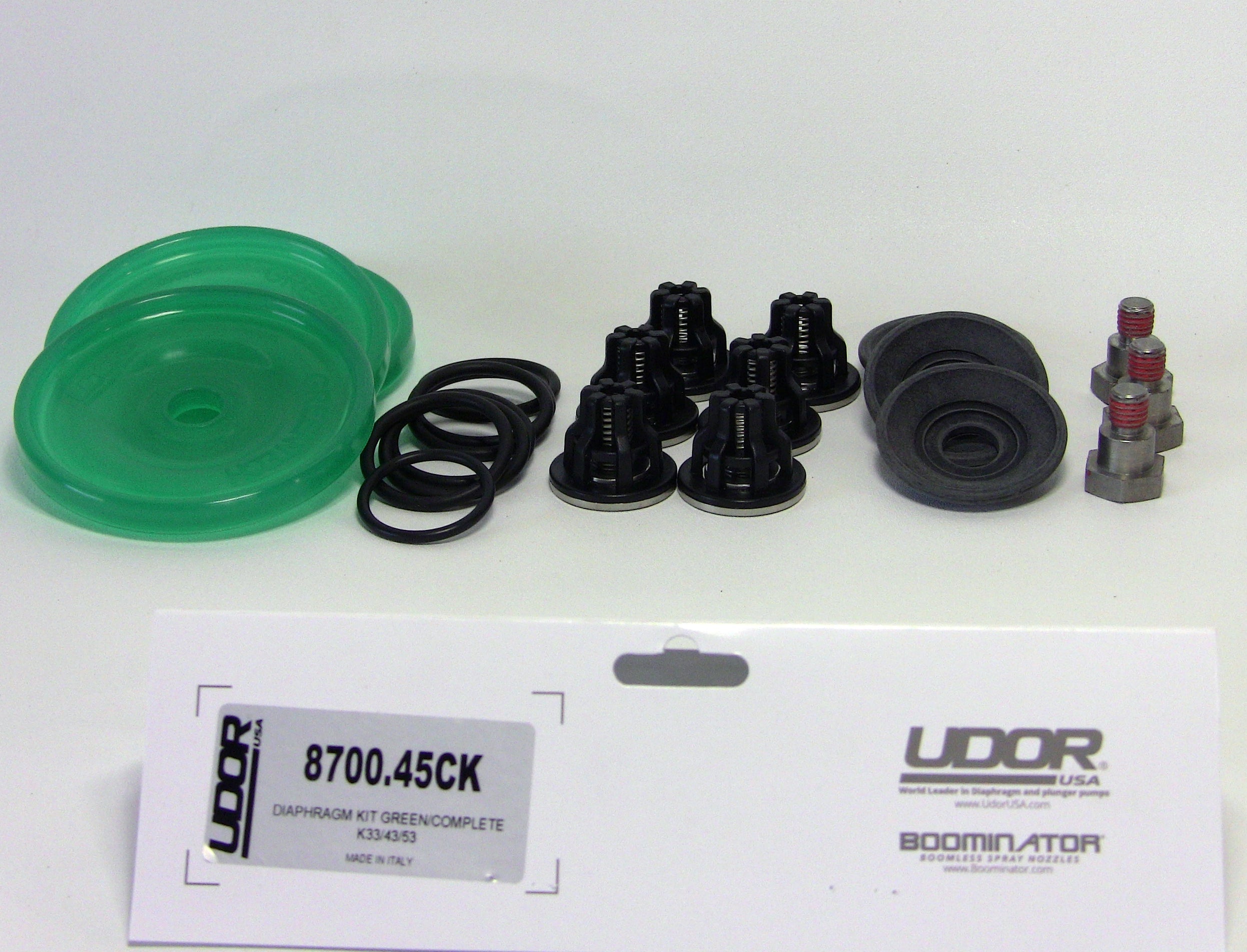 Udor Kappa 43 Diaphragm Pump, Complete Pump Rebuild 8700.45CK