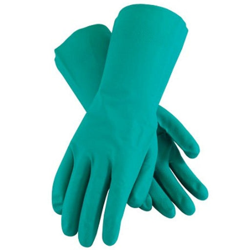 13" Chemical Resistant Nitrile Gloves - 11 Mil, Size Large