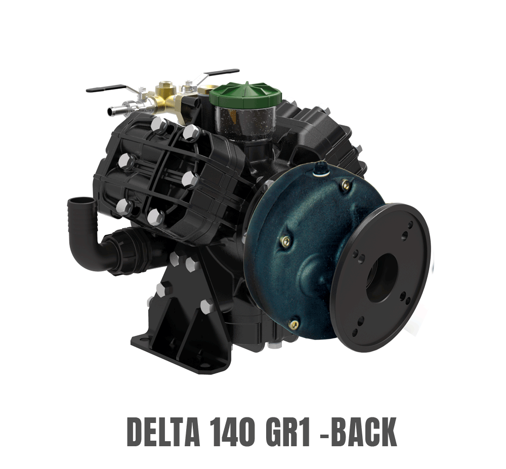 Udor Delta 140/GR Diaphragm Pump& Gear Box