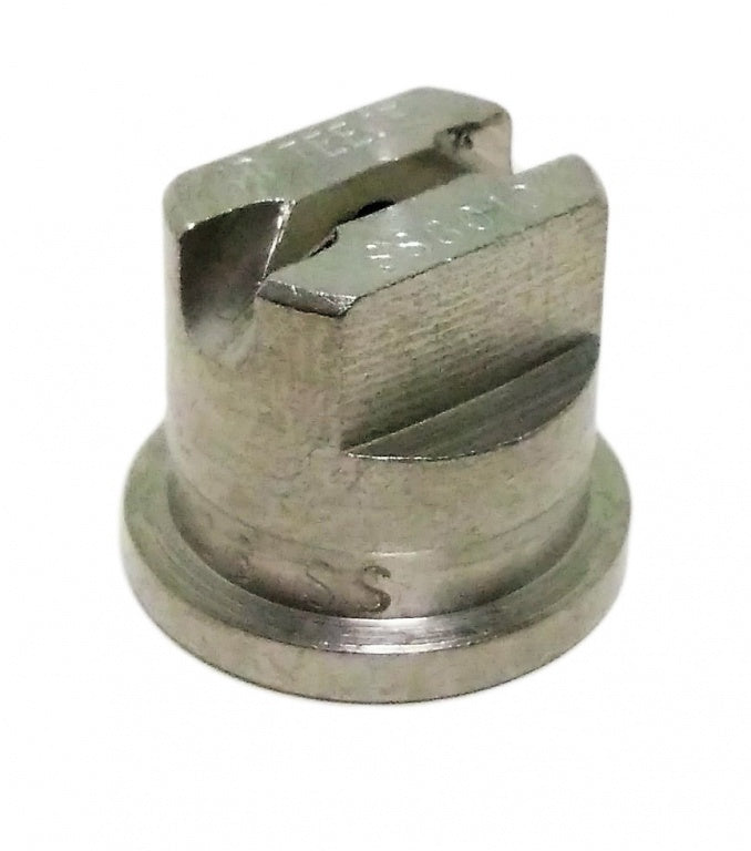 GQ 1/8" SS304 Vee Jet Flat Fan Spray Nozzle For Industrial Cleaning & Dust Control
